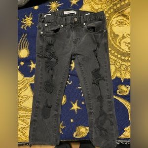 Pacsun ripped black jeans